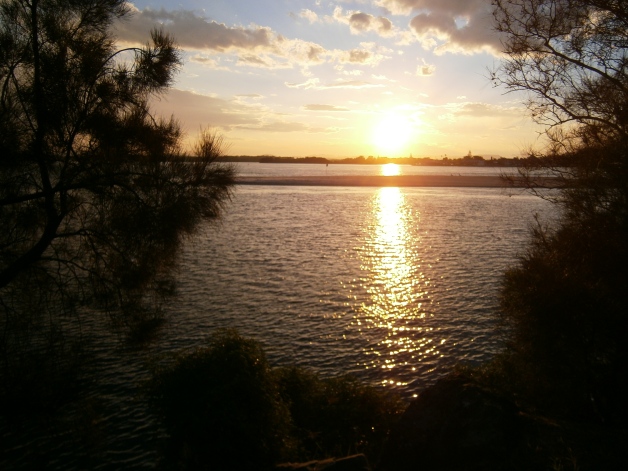 Sunset in Forster